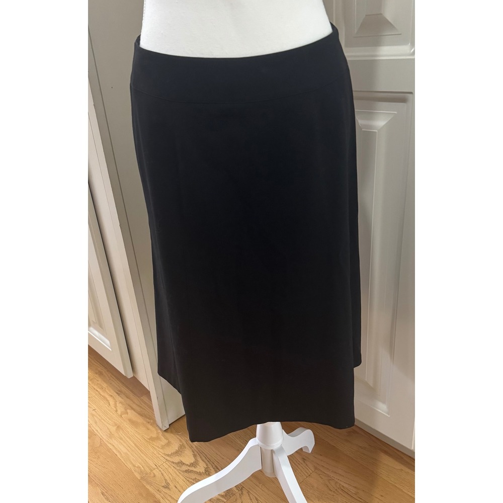 i.e Black Midi Skirt Career‎ Casual Business Office Womens Ladies Size 6P EUC